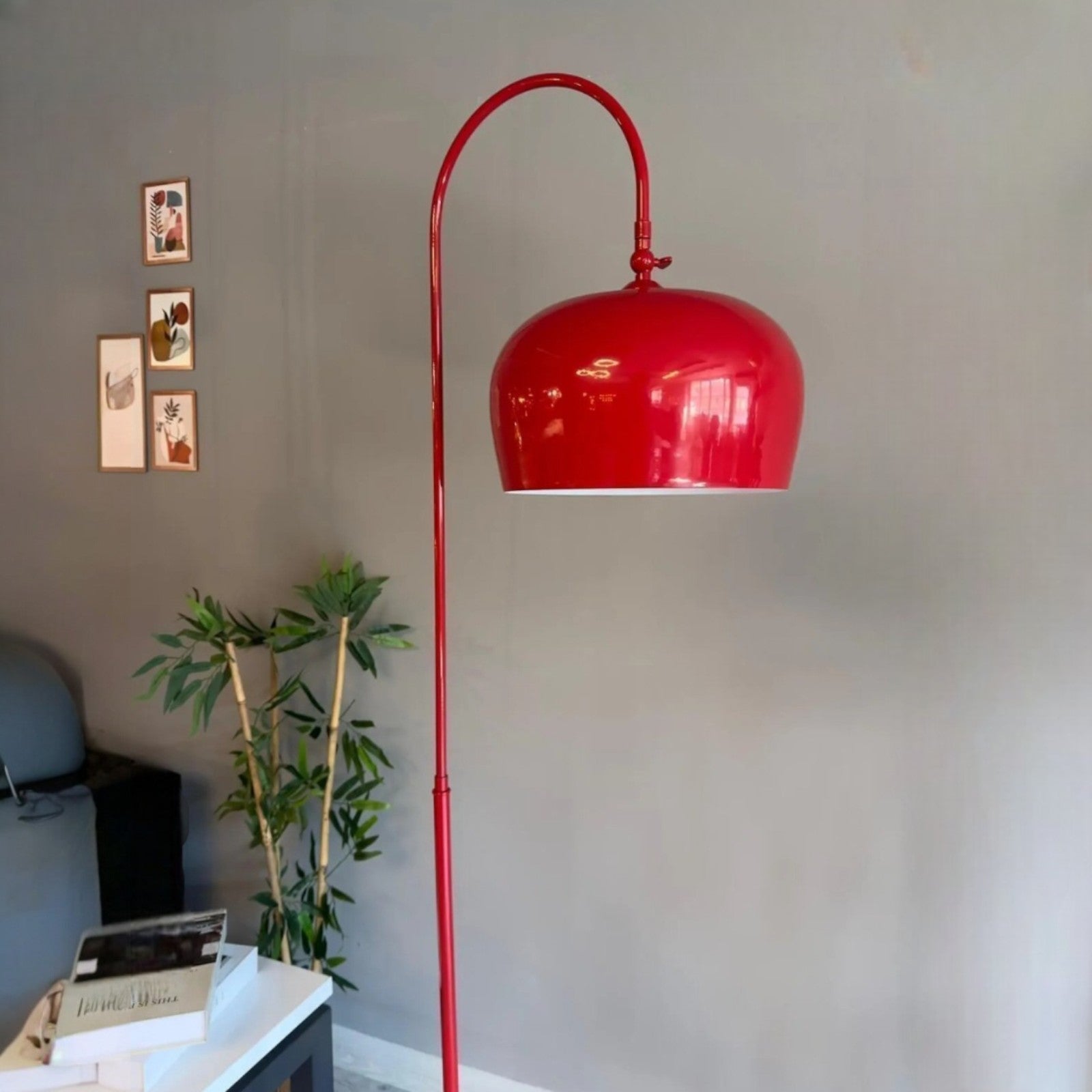 Stehlampe Rinel Bewegender Ufo Kopf Moderne Dekorative Metall Stehlampe
